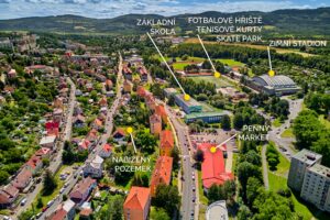 Prodej, stavební pozemek, centrum, Sokolov, Karlovarsko, super lokalita