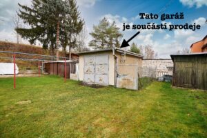 Garáž v osobním vlastnictví je součástí prodeje