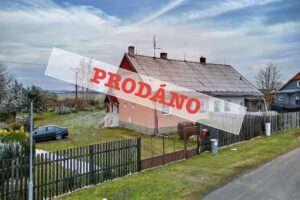Prodán rodinný dům v malebné části Krajkové – Květné.