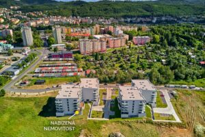 Moderní a krásný byt 3+KK s terasou v Karlových Varech v residenci Růžák