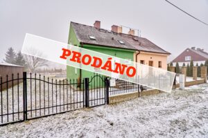 Prodaný rodinný dům v Krajkové - Květné, dispozice 3+1, vel. 74 m2, pozemek 707 m2.