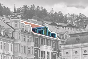 Luxusní byt na prodej - v centru Karlových Varů, 3+KK, 137 m2, vybavený, prostorný.