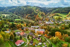 Rodinný dům k PRODEJI na adrese Teplička 62. 3+KK o velikosti 92 m², se zahradou a garáží.