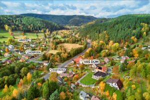 Rodinný dům k PRODEJI na adrese Teplička 62. 3+KK o velikosti 92 m², se zahradou a garáží.