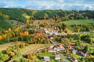 Rodinný dům k PRODEJI na adrese Teplička 62. 3+KK o velikosti 92 m², se zahradou a garáží.